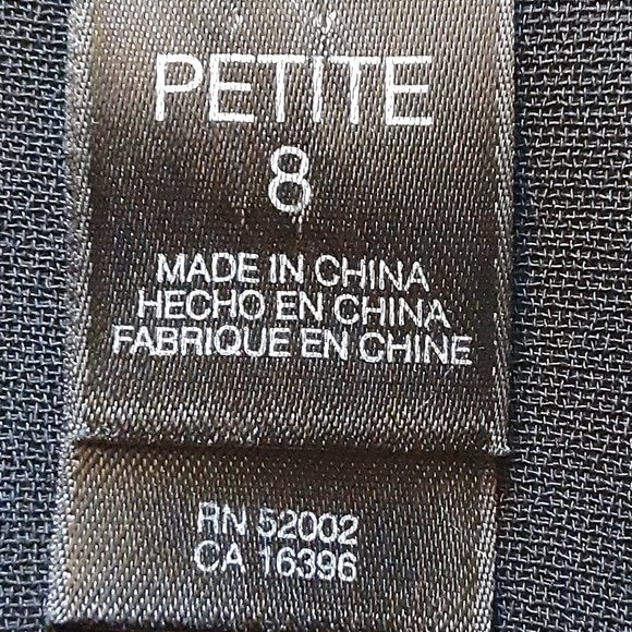 LIZ CLAIBORNE LITTLE BLACK DRESS/ 8P - Picture 11 of 13